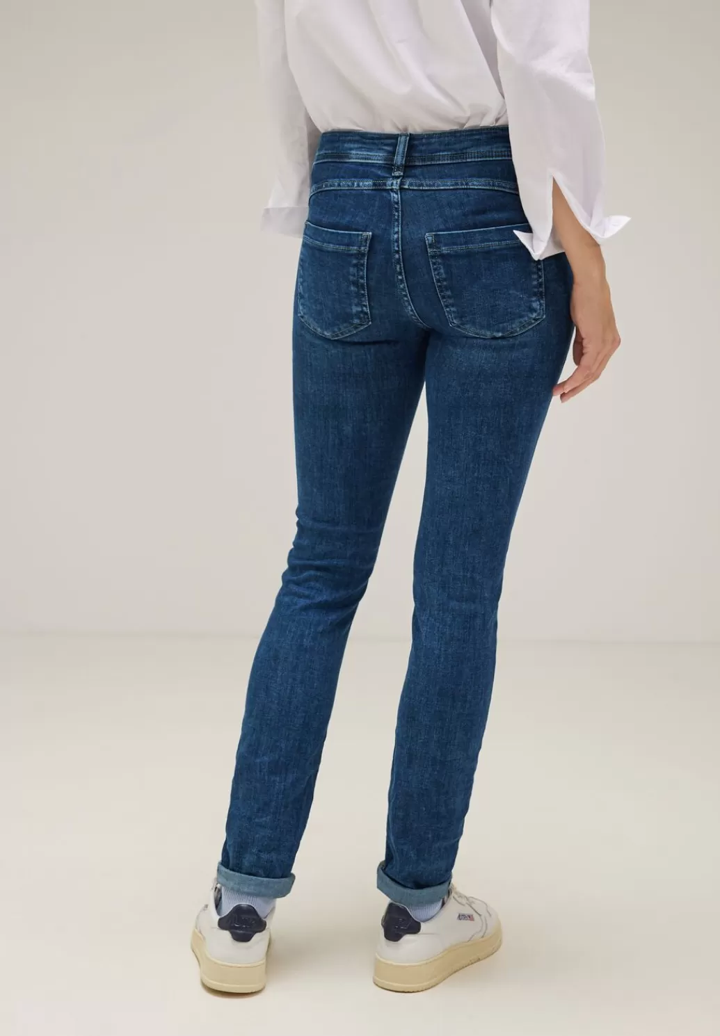 Street One Slim Fit Jeans^Damen Lange Jeans