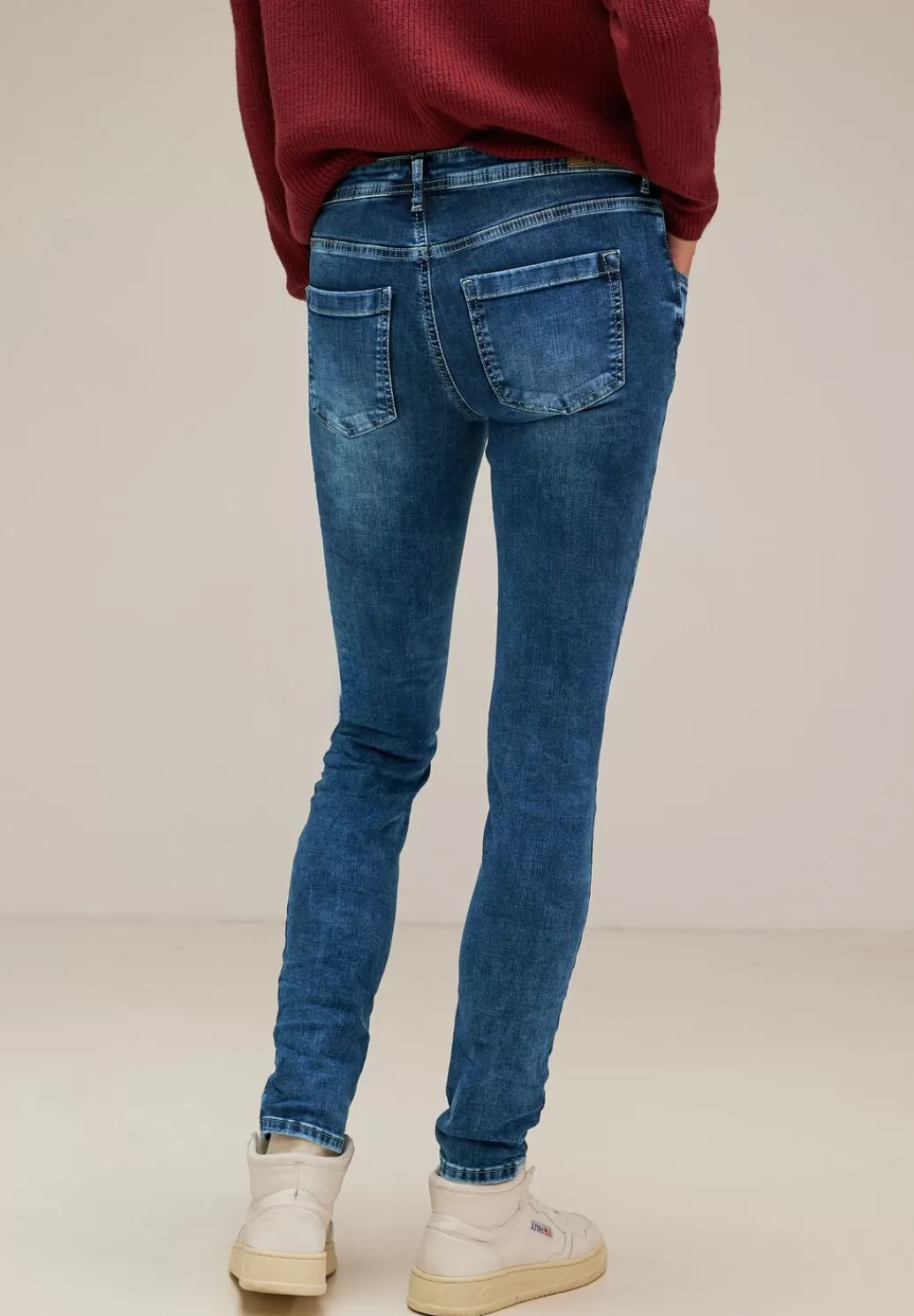 Street One Slim Fit Jeans^Damen Lange Jeans