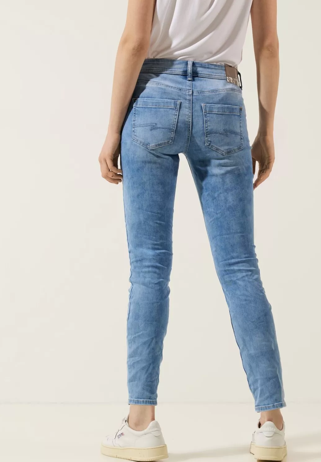 Street One Slim Fit Jeans^Damen Lange Jeans