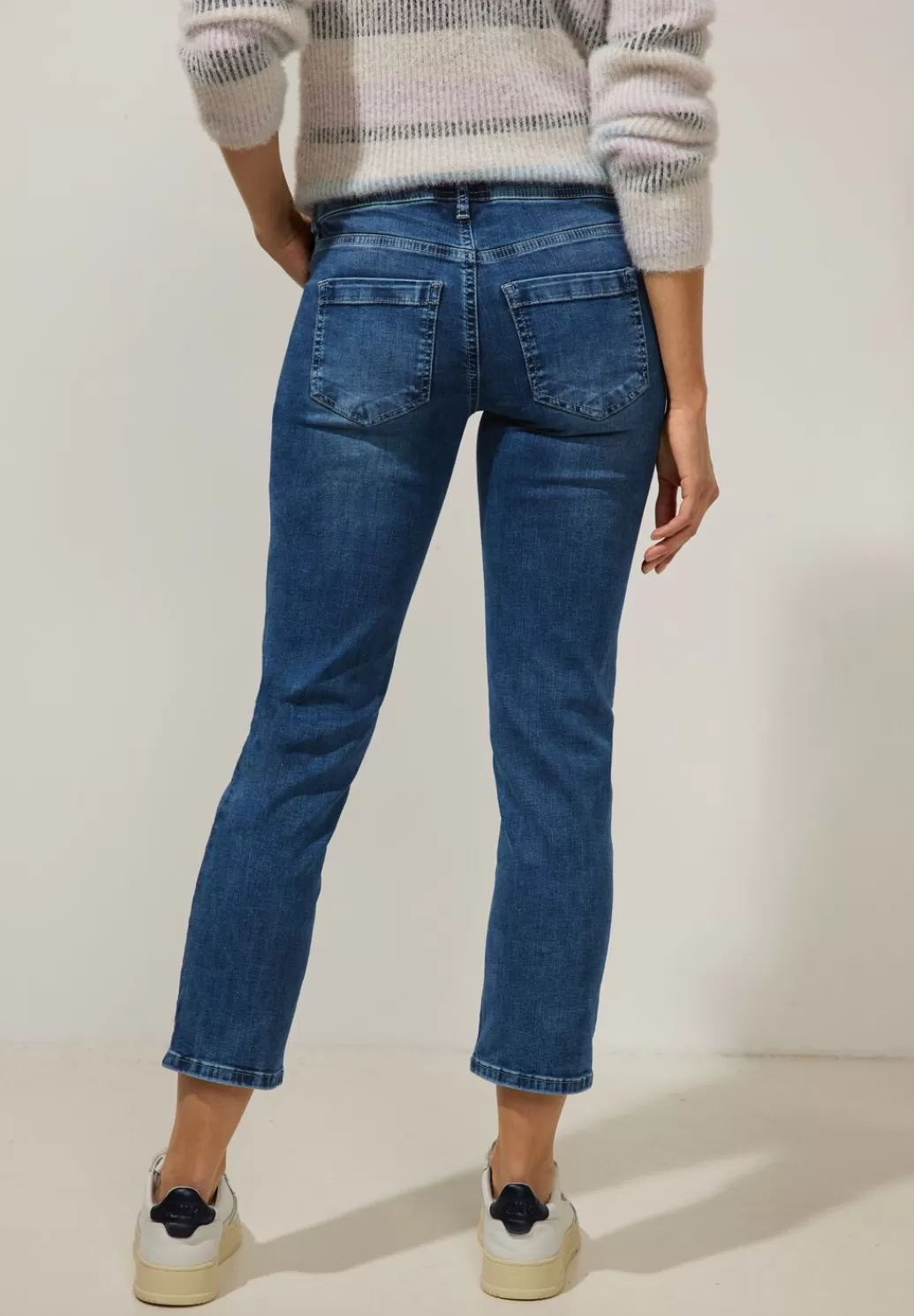 Street One Slim Fit Jeans^Damen Lange Jeans