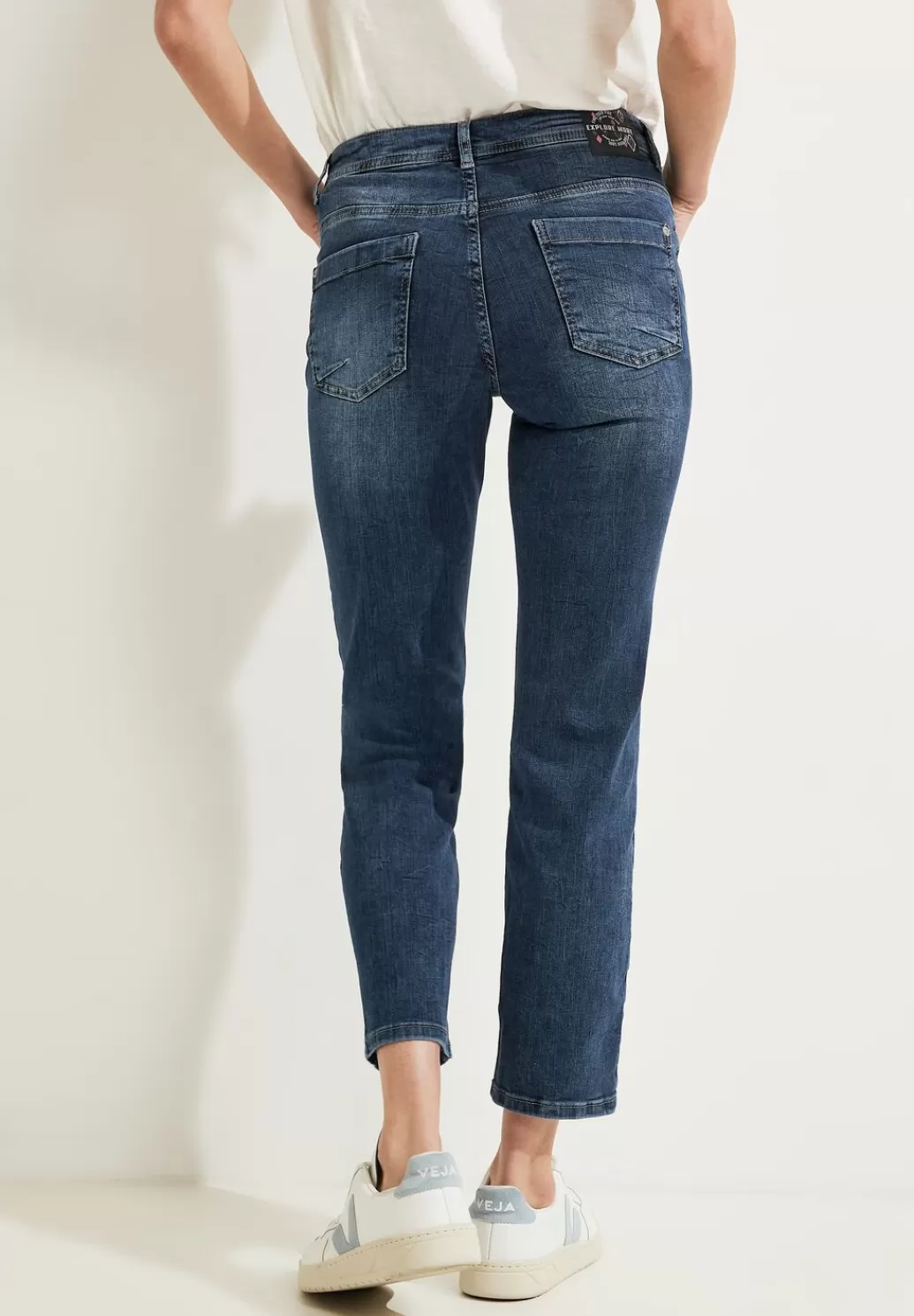 Street One Slim Fit Jeans^Damen Lange Jeans