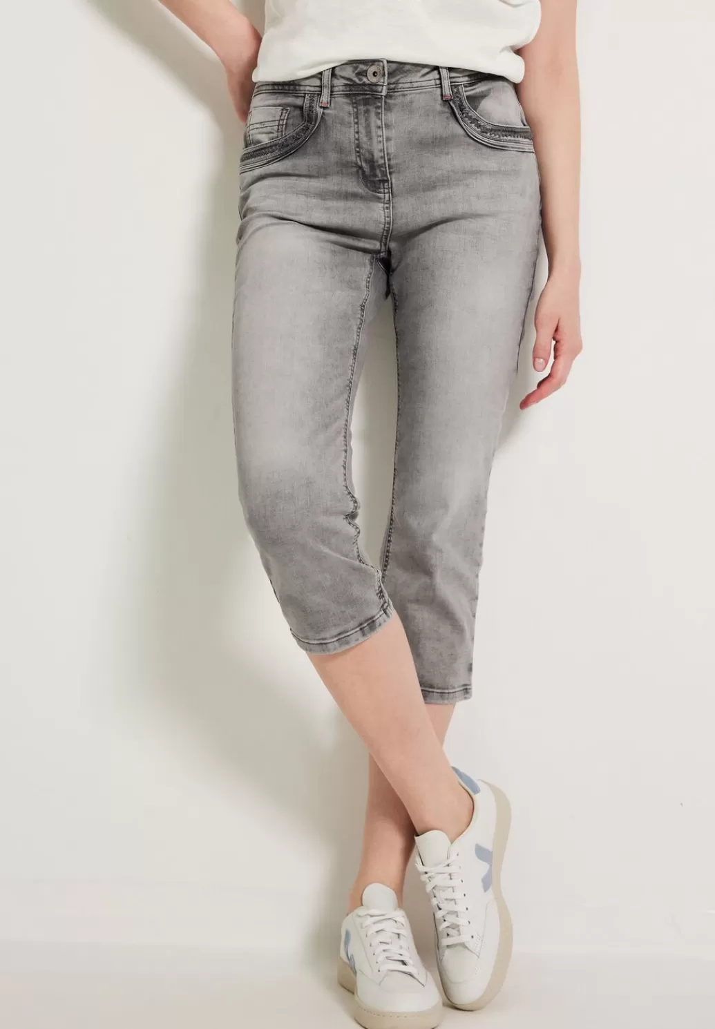 Street One Slim Fit Jeans In 3/4^Damen 3/4 Jeans