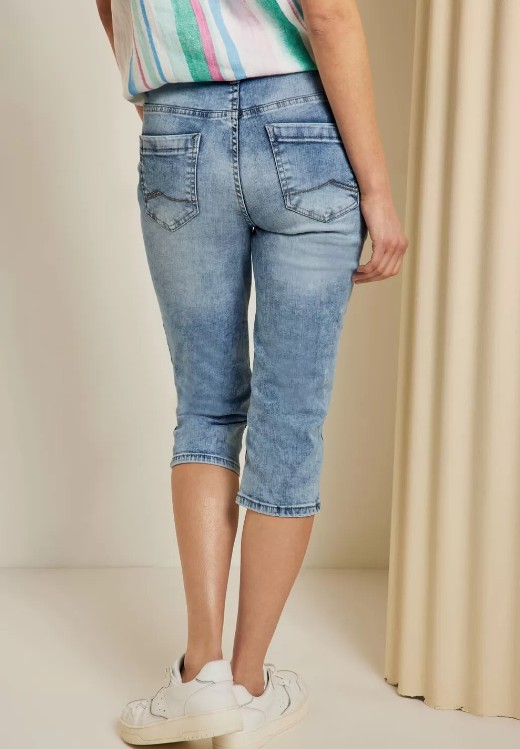 Street One Slim Fit Jeans In 3/4-Lange^Damen 3/4 Jeans