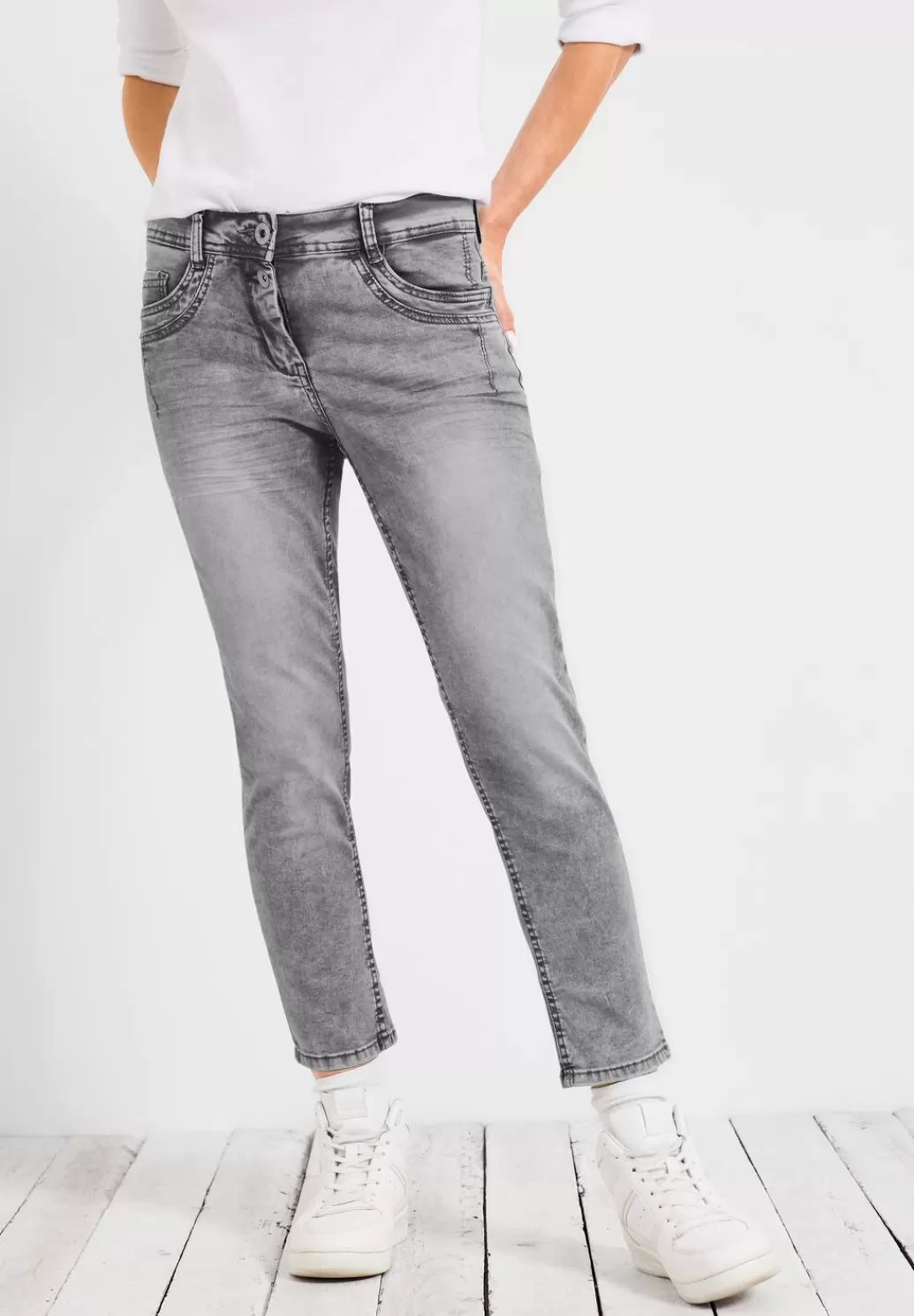 Street One Slim Fit Jeans In 7/8^Damen 7/8 Jeans