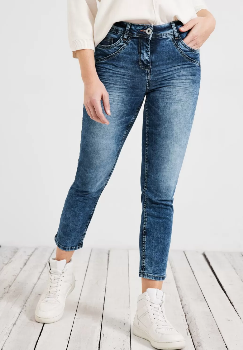 Street One Slim Fit Jeans In 7/8^Damen 7/8 Jeans