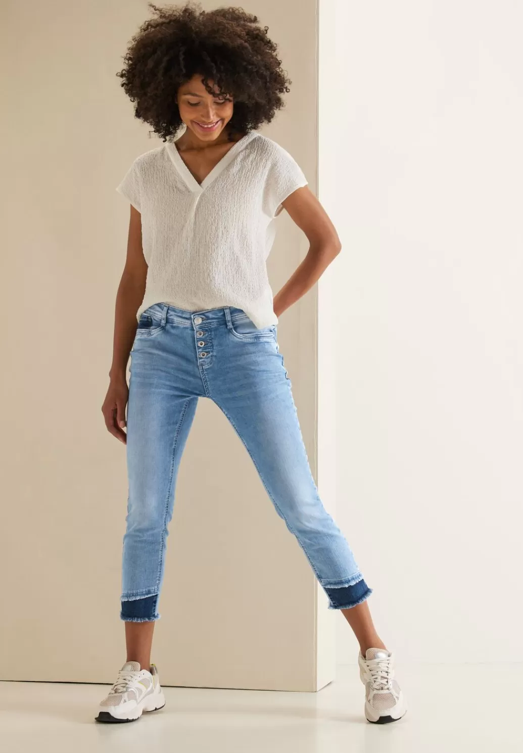 Street One Slim Fit Jeans Mit Stretch^Damen 7/8 Jeans