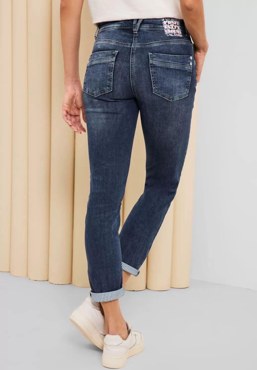 Street One Slim Fit Jeans Mit Stretch^Damen Lange Jeans