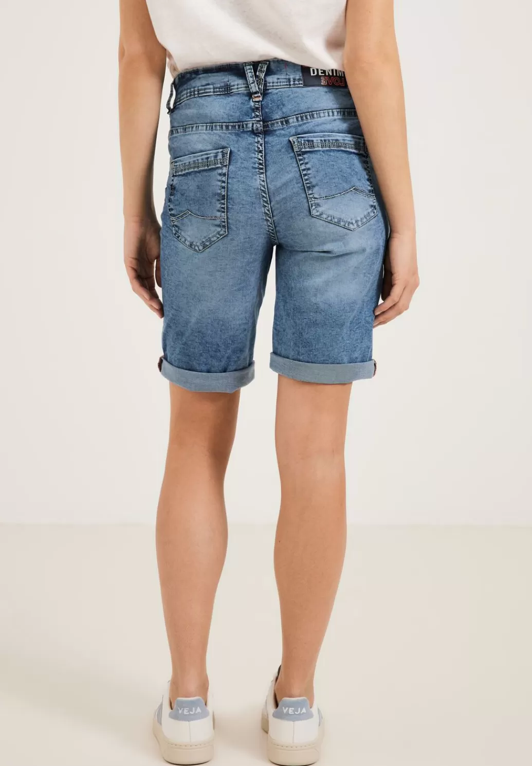 Street One Slim Fit Jeansshorts^Damen Kurze Jeans