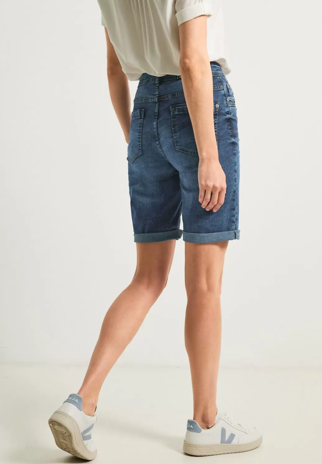 Street One Slim Fit Jeansshorts^Damen Kurze Jeans