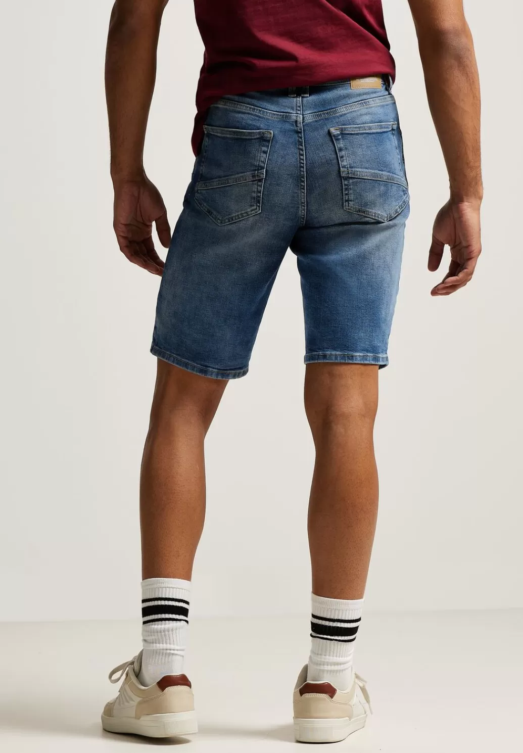 Street One Slim Fit Jeansshorts^Herren Shorts & Bermudas