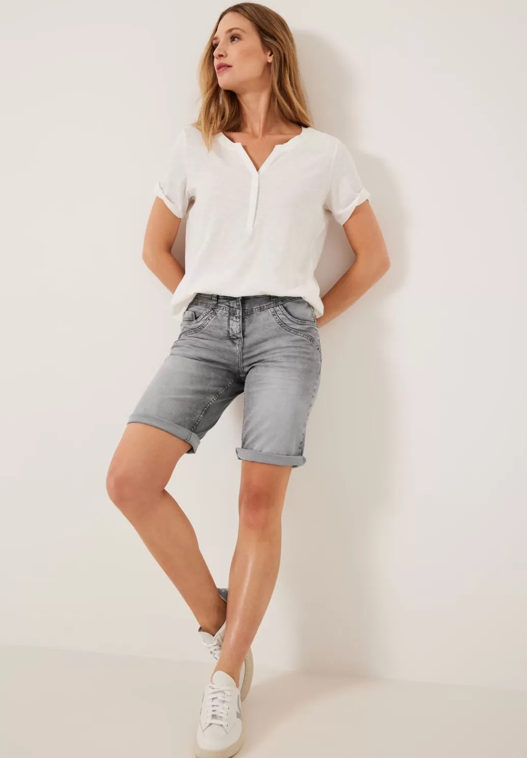 Street One Slim Fit Shorts^Damen Kurze Jeans