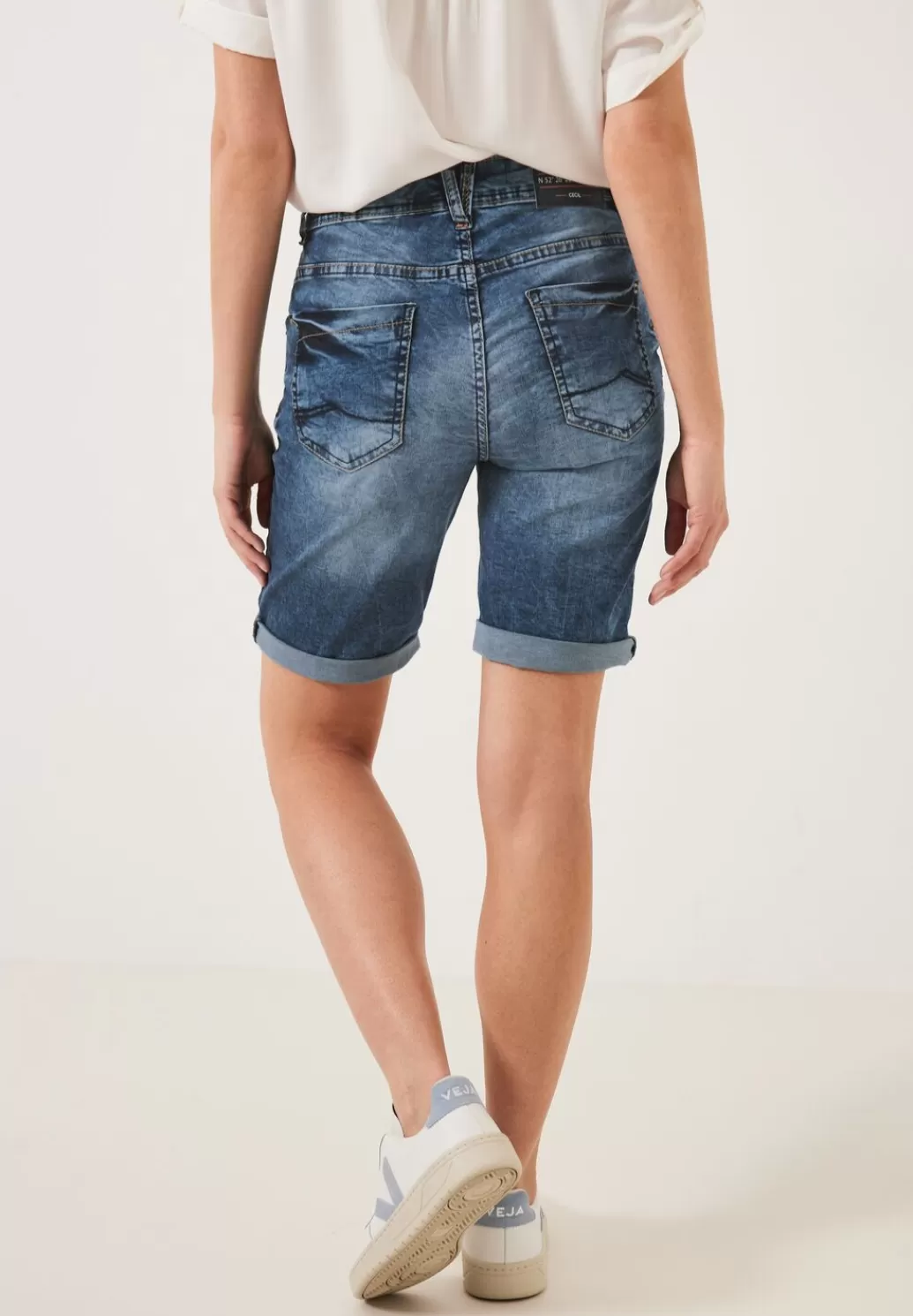 Street One Slim Fit Shorts^Damen Kurze Jeans