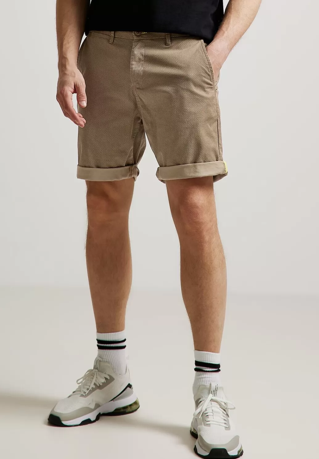 Street One Slim Fit Shorts Mit Print^Herren Shorts & Bermudas