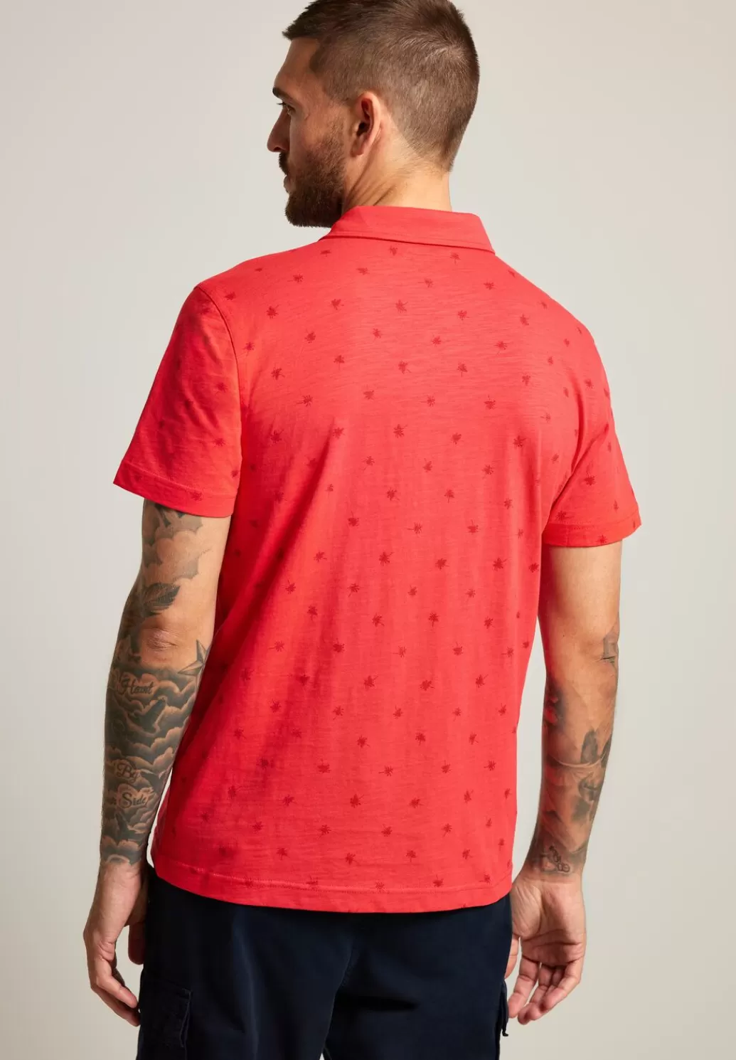 Street One Slub Jerseypolo Mit Print^Herren T-Shirts & Polos