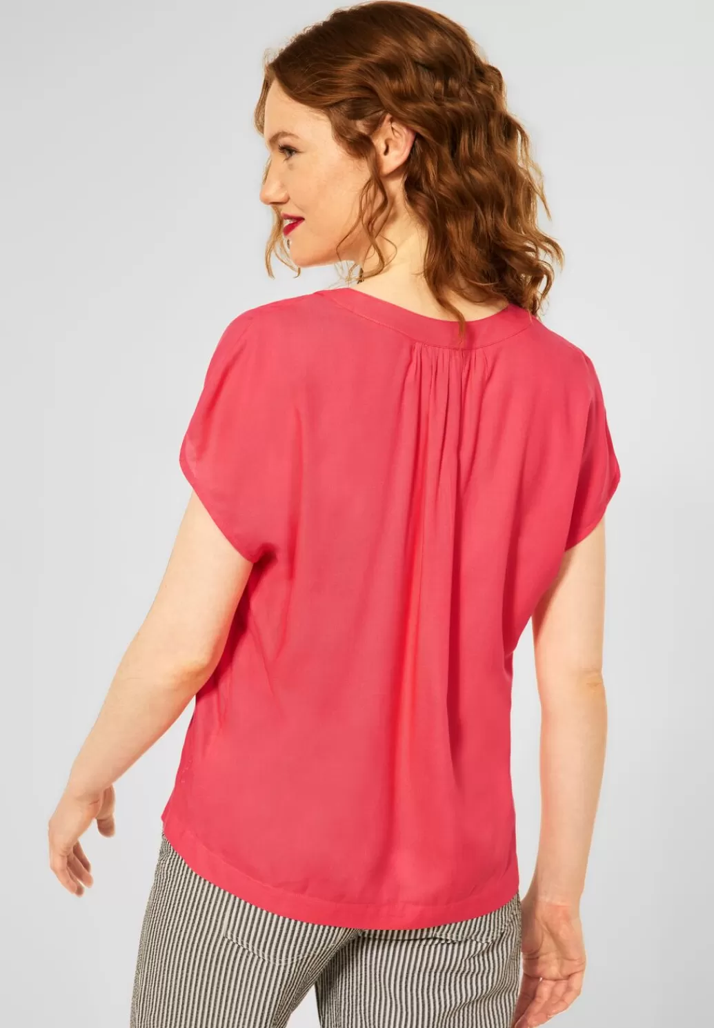 Street One Softe Shirtbluse^Damen Kurzarm Blusen