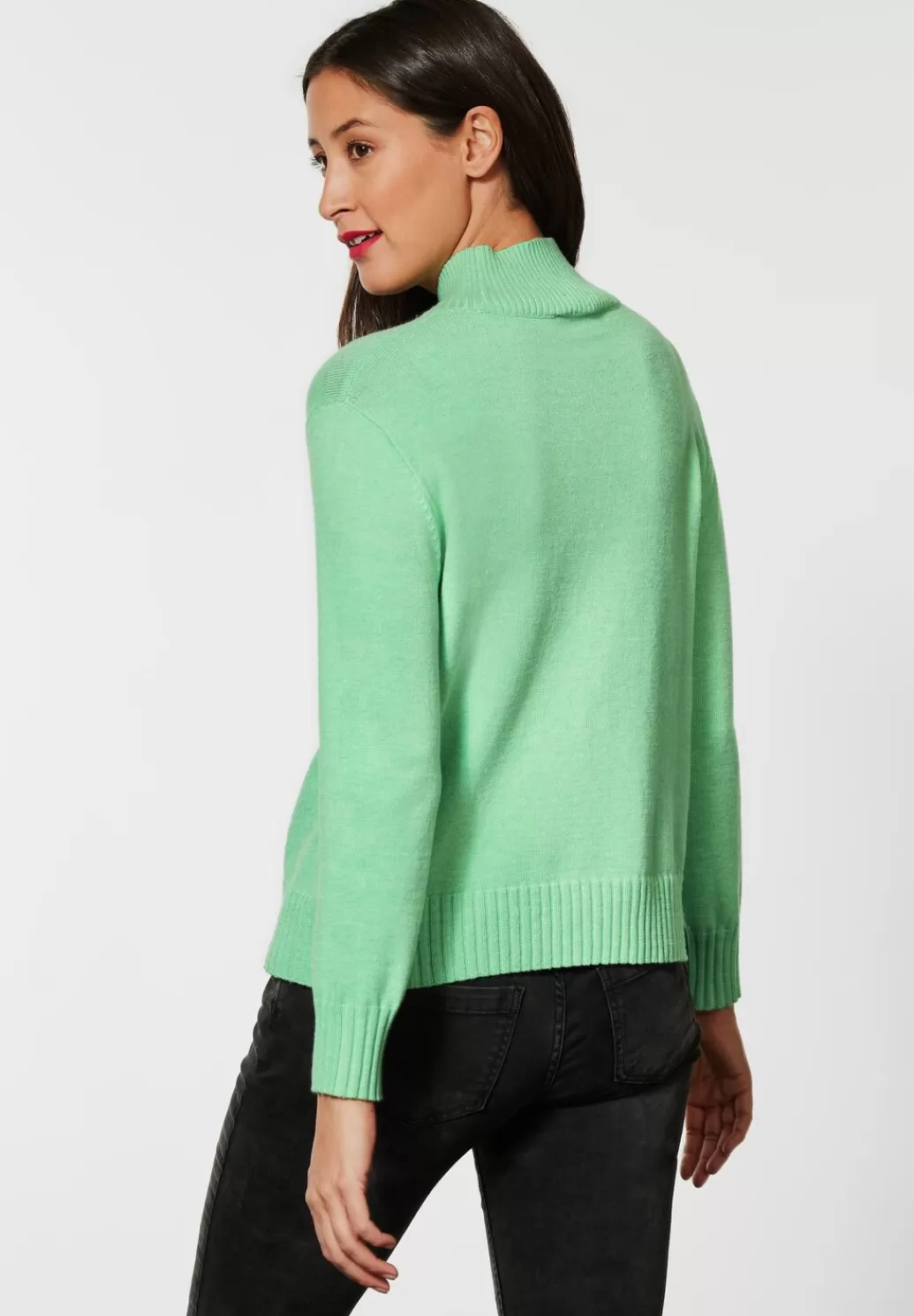 Street One Softer Basic Strickpullover^Damen Pullover