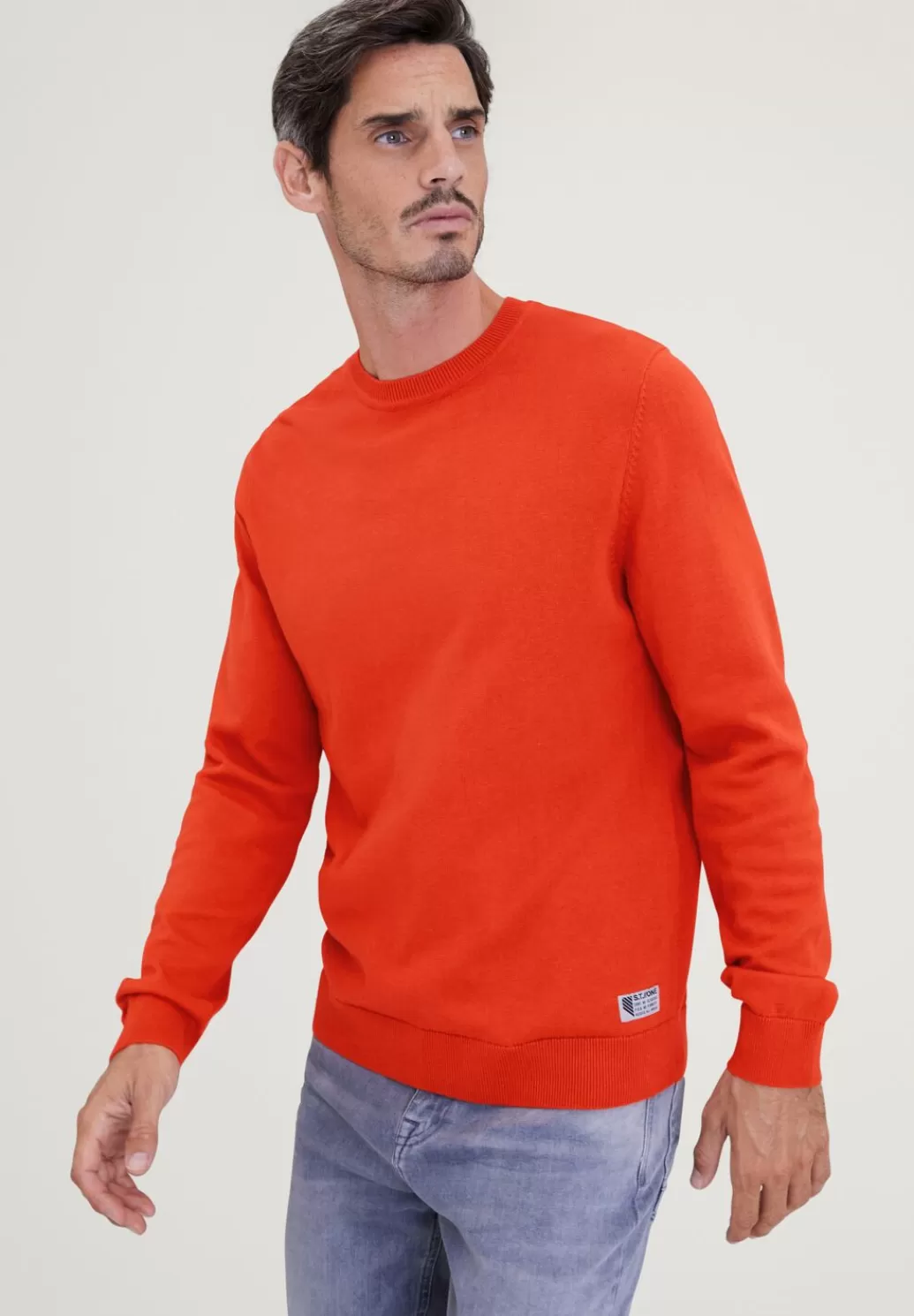 Street One Softer Mouline Pullover^Herren Pullover & Strickjacken