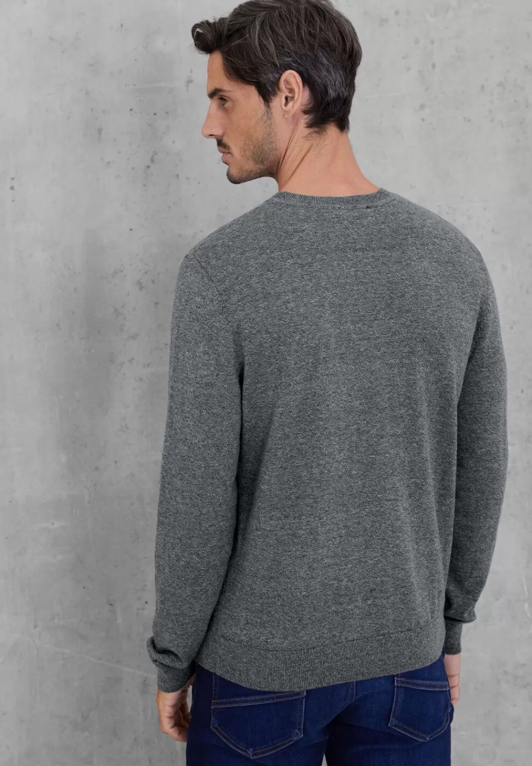 Street One Softer Mouline Pullover^Herren Pullover & Strickjacken