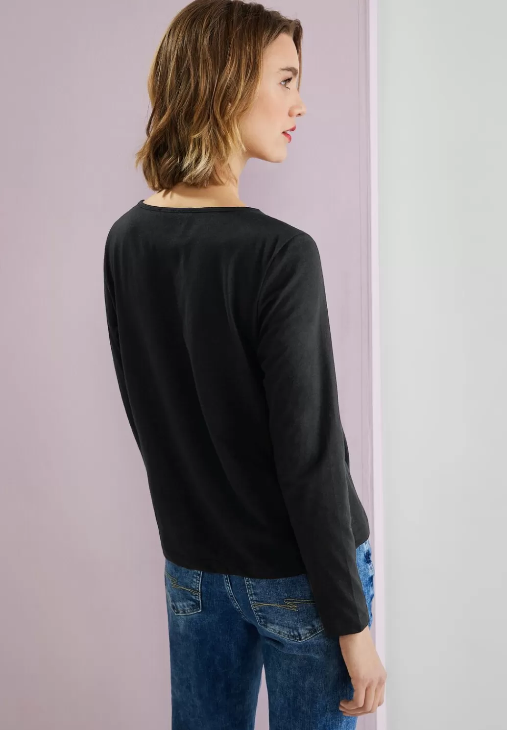 Street One Softes Basic Shirt^Damen Langarm Shirts