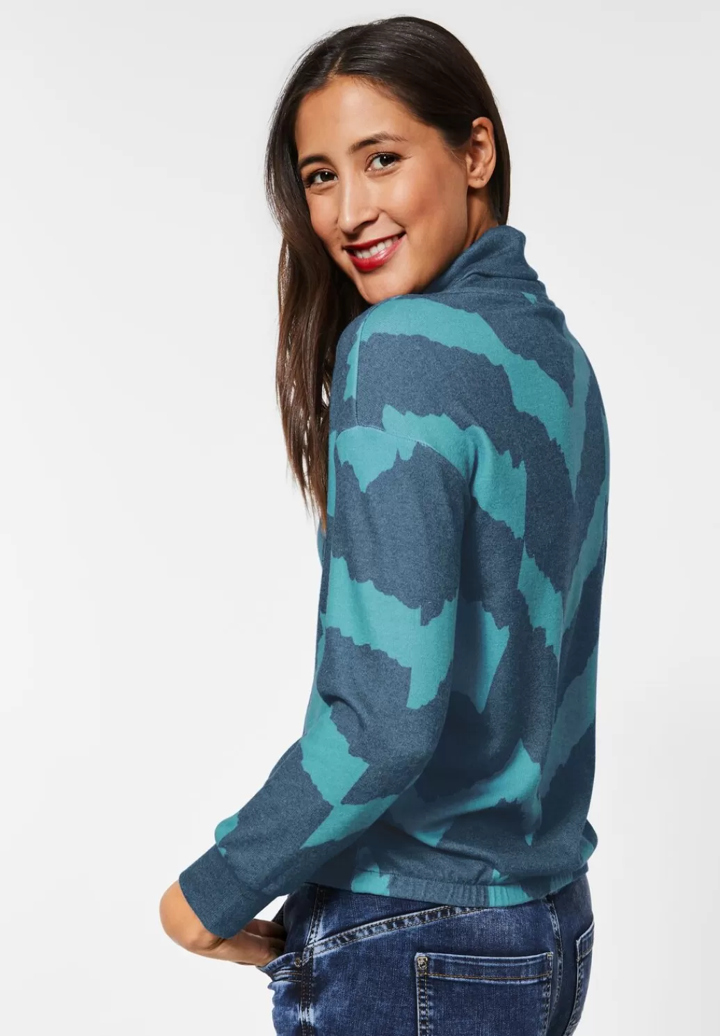 Street One Softes Shirt Mit Print^Damen Langarm Shirts