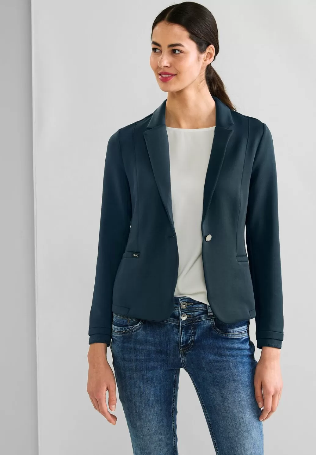 Street One Solider Blazer In Unifarbe^Damen Klassische Blazer