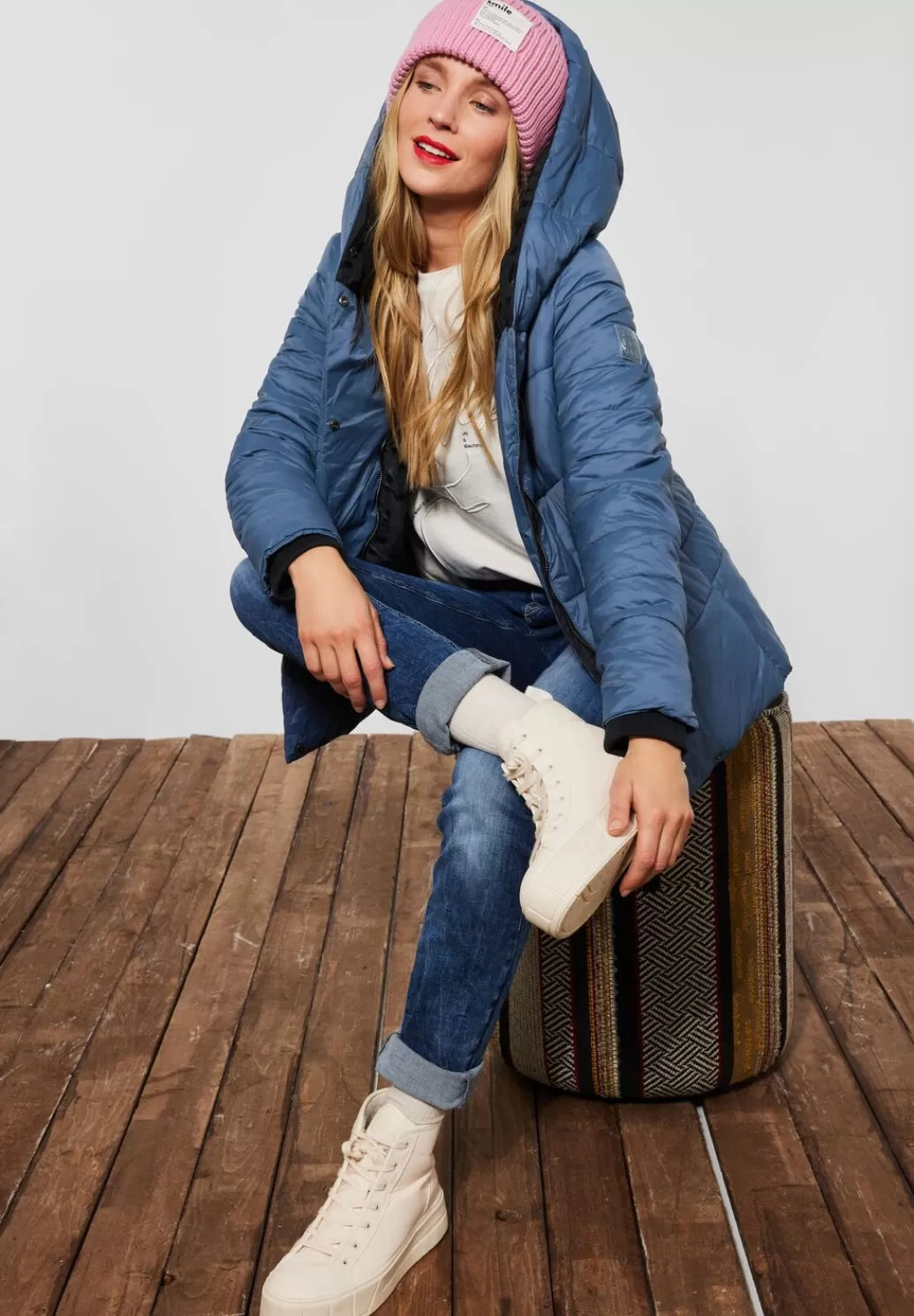 Street One Steppjacke Mit Kapuze^Damen Jacken