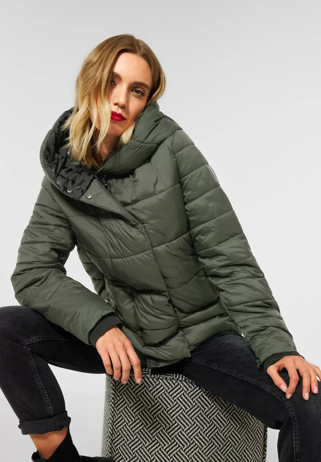 Street One Steppjacke Mit Kapuze^Damen Jacken