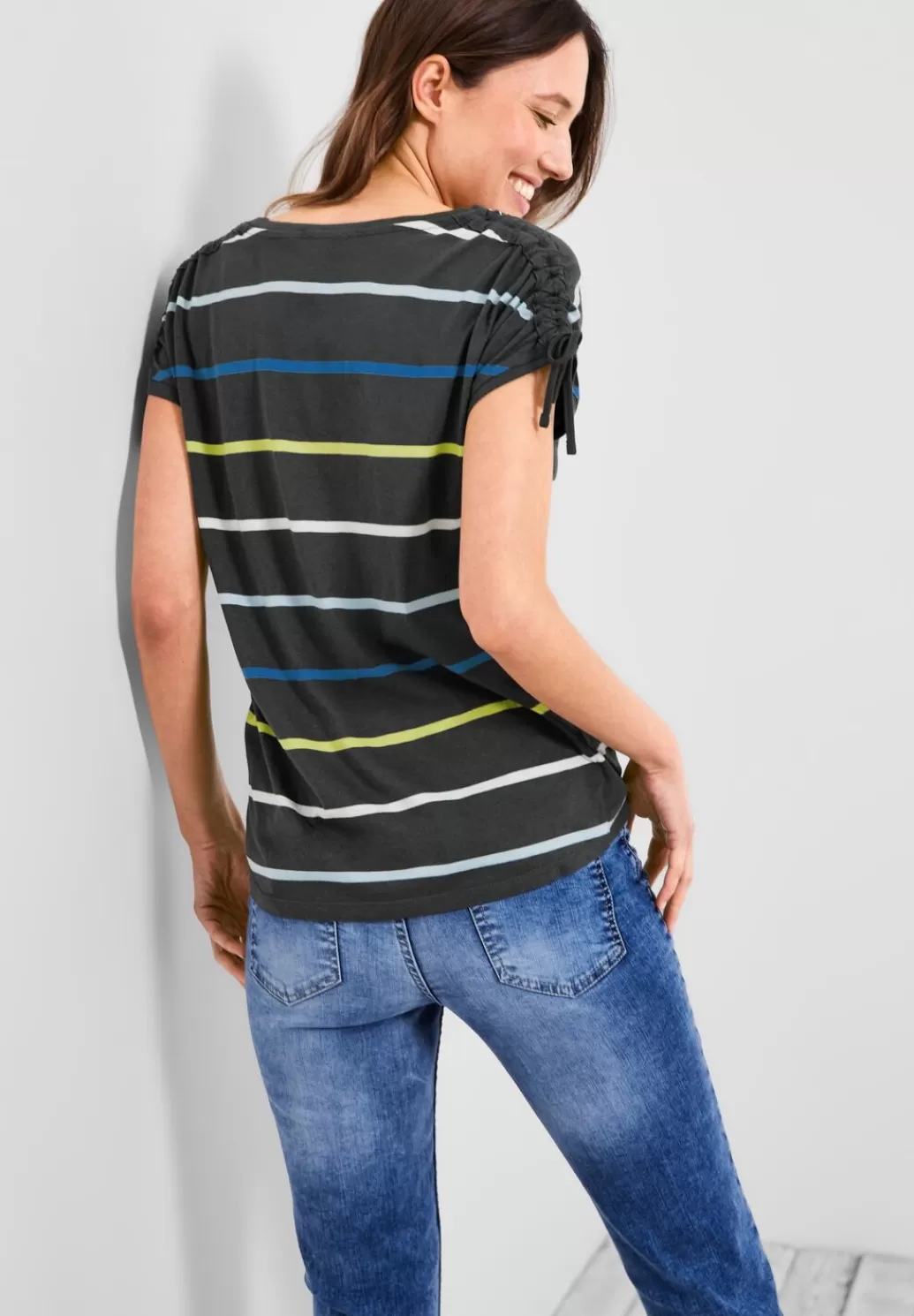 Street One Streifenshirt Mit Rundhals^Damen Shirts