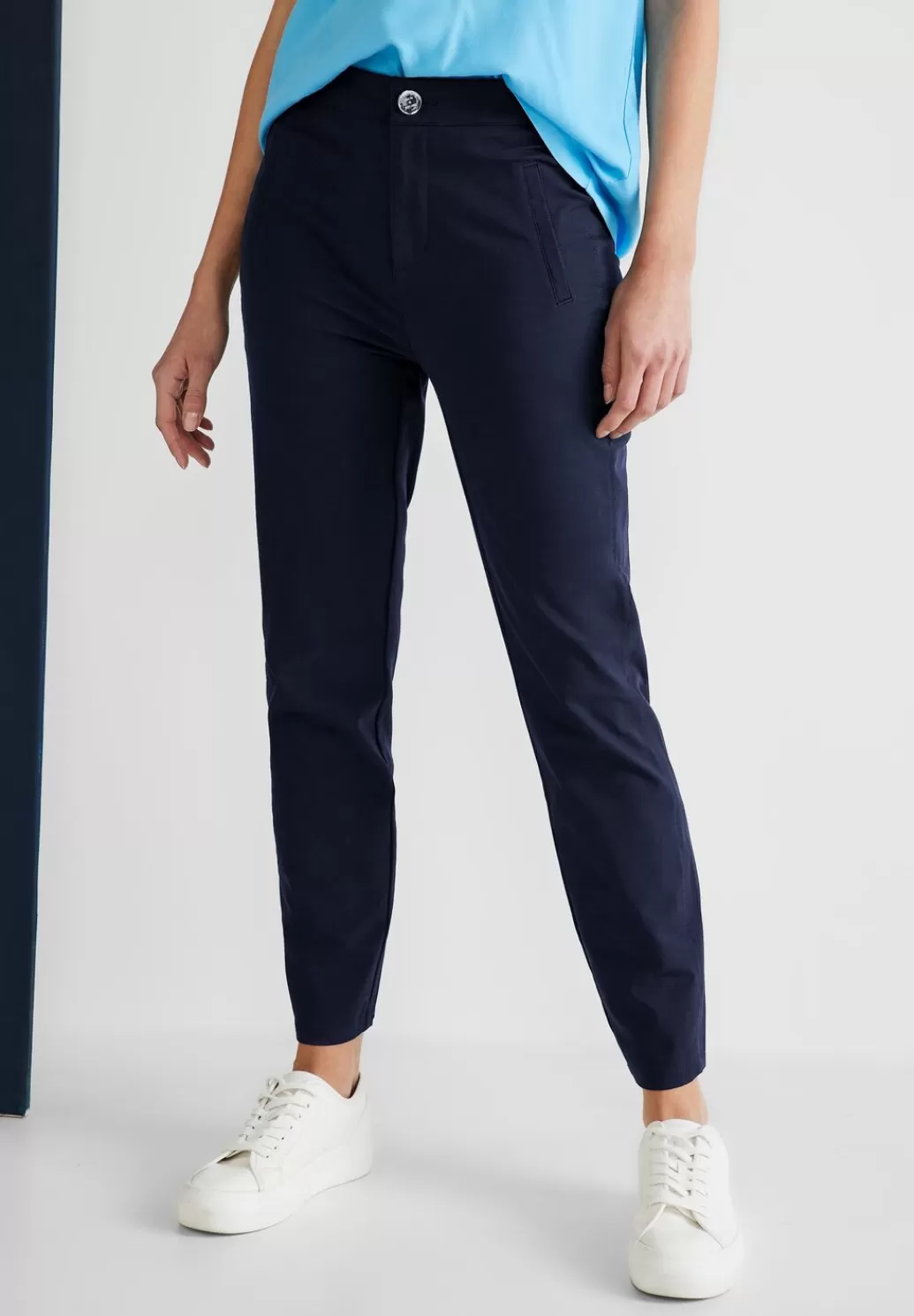 Street One Stretch Skinny Fit Hose^Damen Lange Hosen