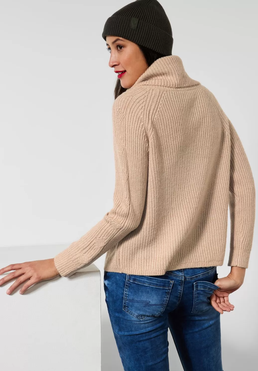 Street One Strick Rollkragenpullover^Damen Pullover