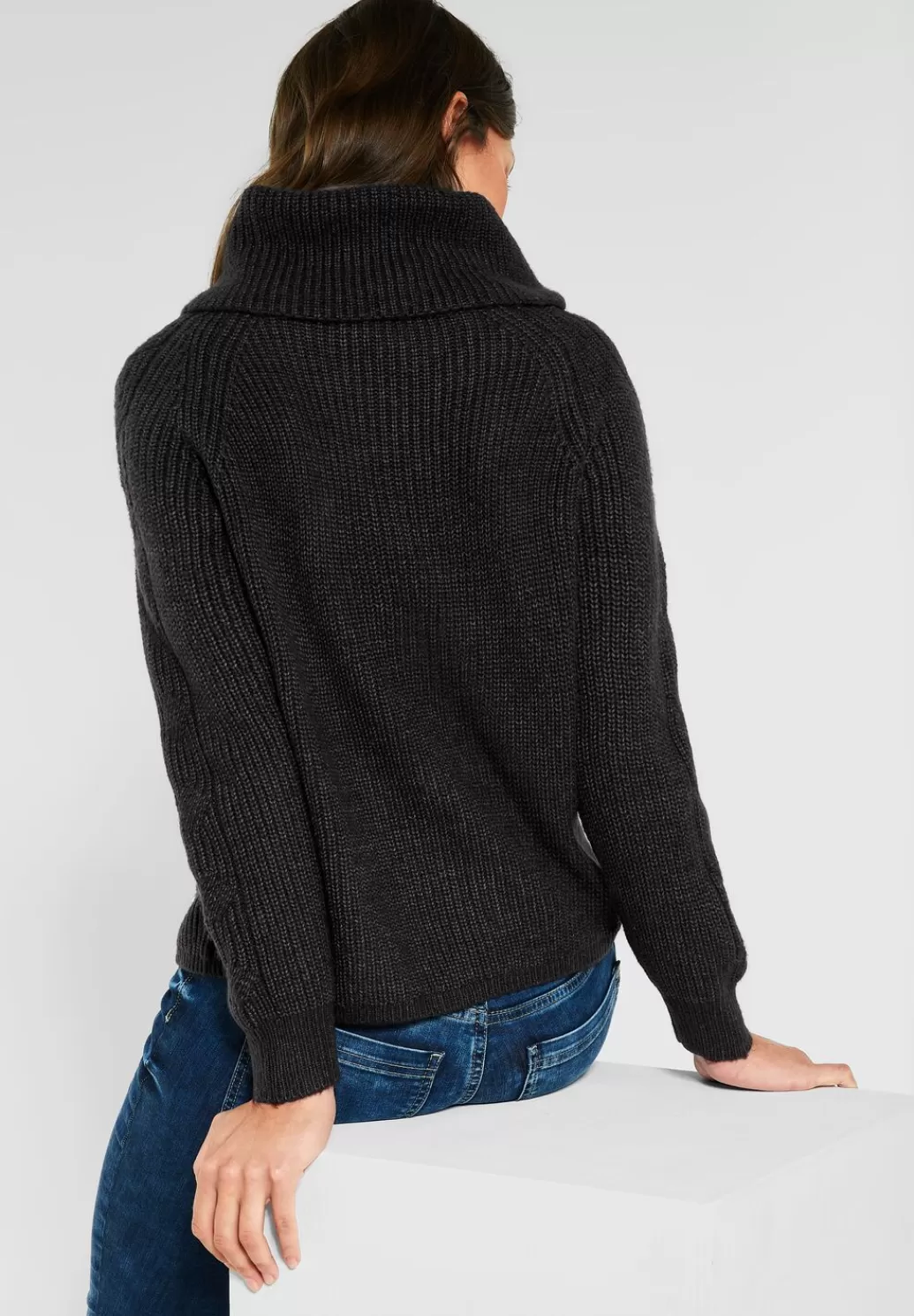 Street One Strick Rollkragenpullover^Damen Pullover