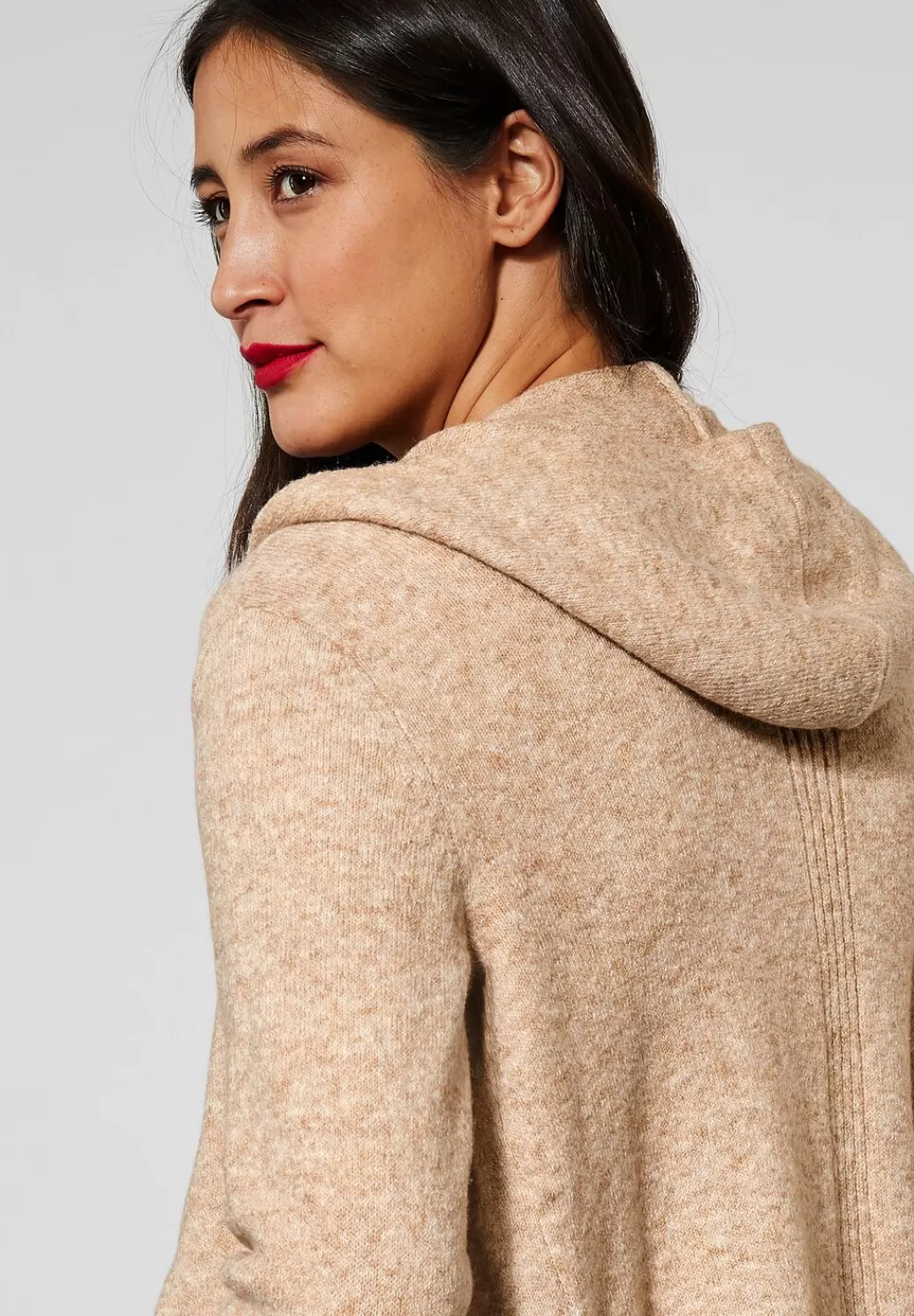 Street One Strickcardigan Mit Kapuze^Damen Strickjacken