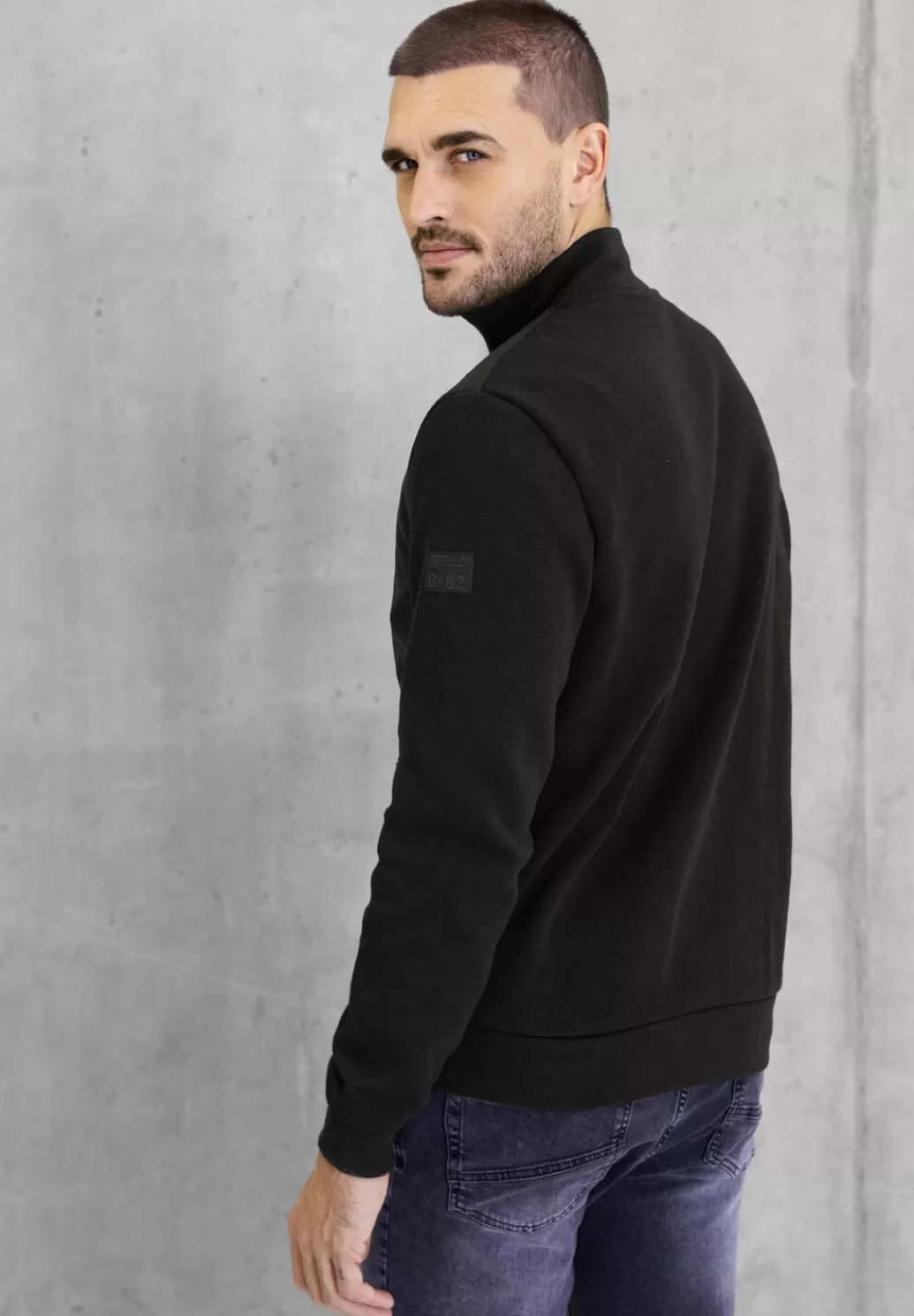 Street One Strickjacke Im Materialmix^Herren Pullover & Strickjacken