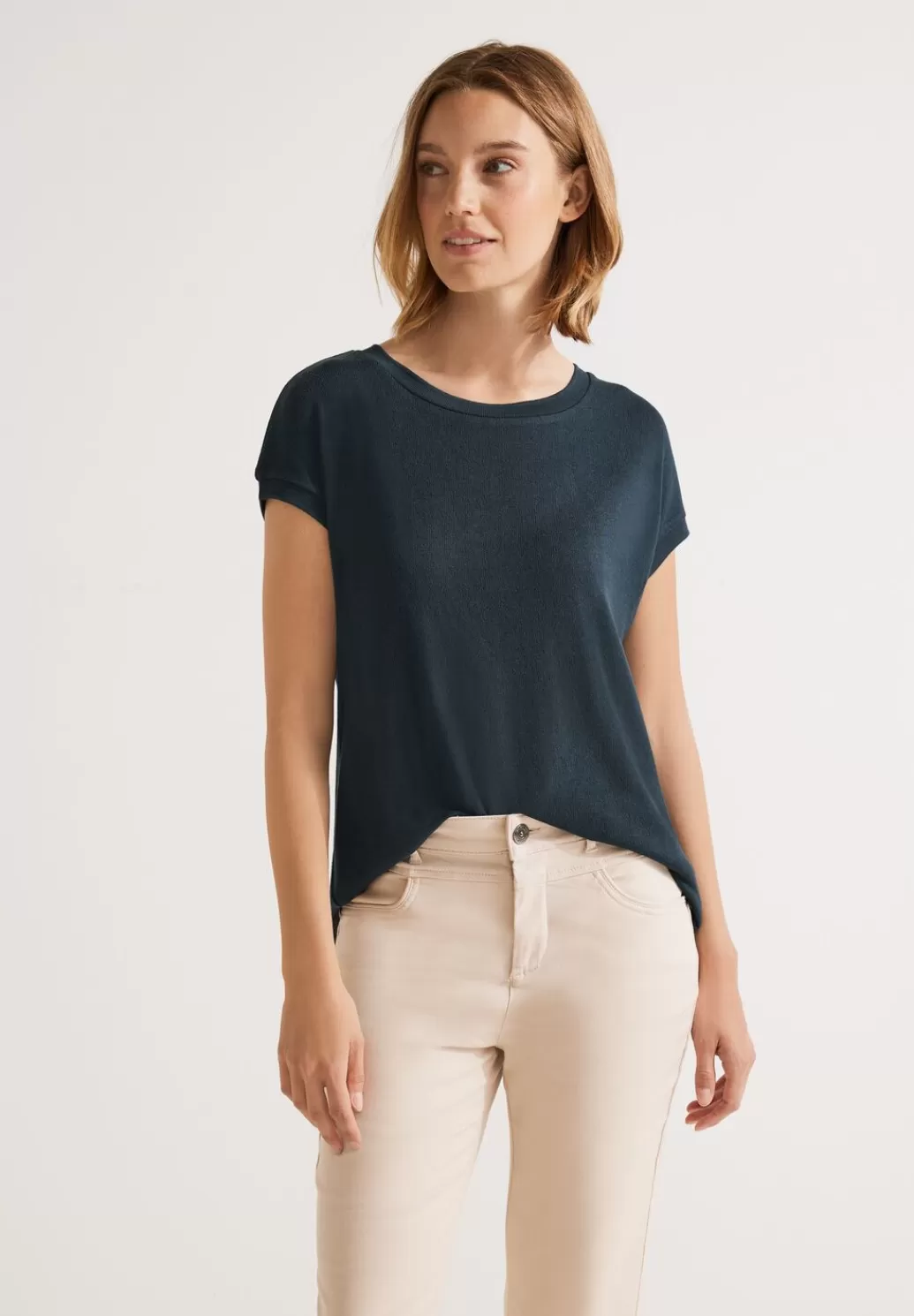 Street One Stricklook T-Shirt^Damen Shirts