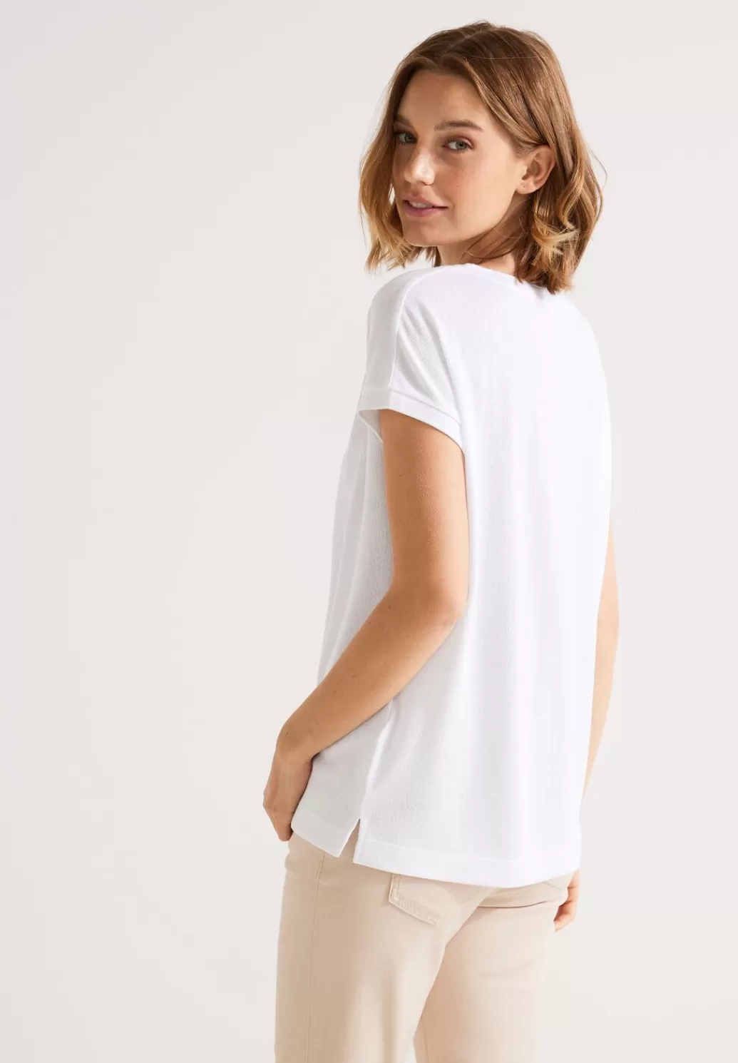 Street One Stricklook T-Shirt^Damen Shirts