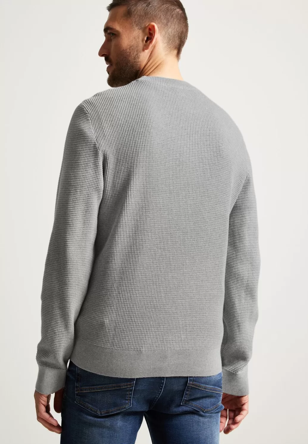 Street One Strickpullover In Melange^Herren Pullover & Strickjacken