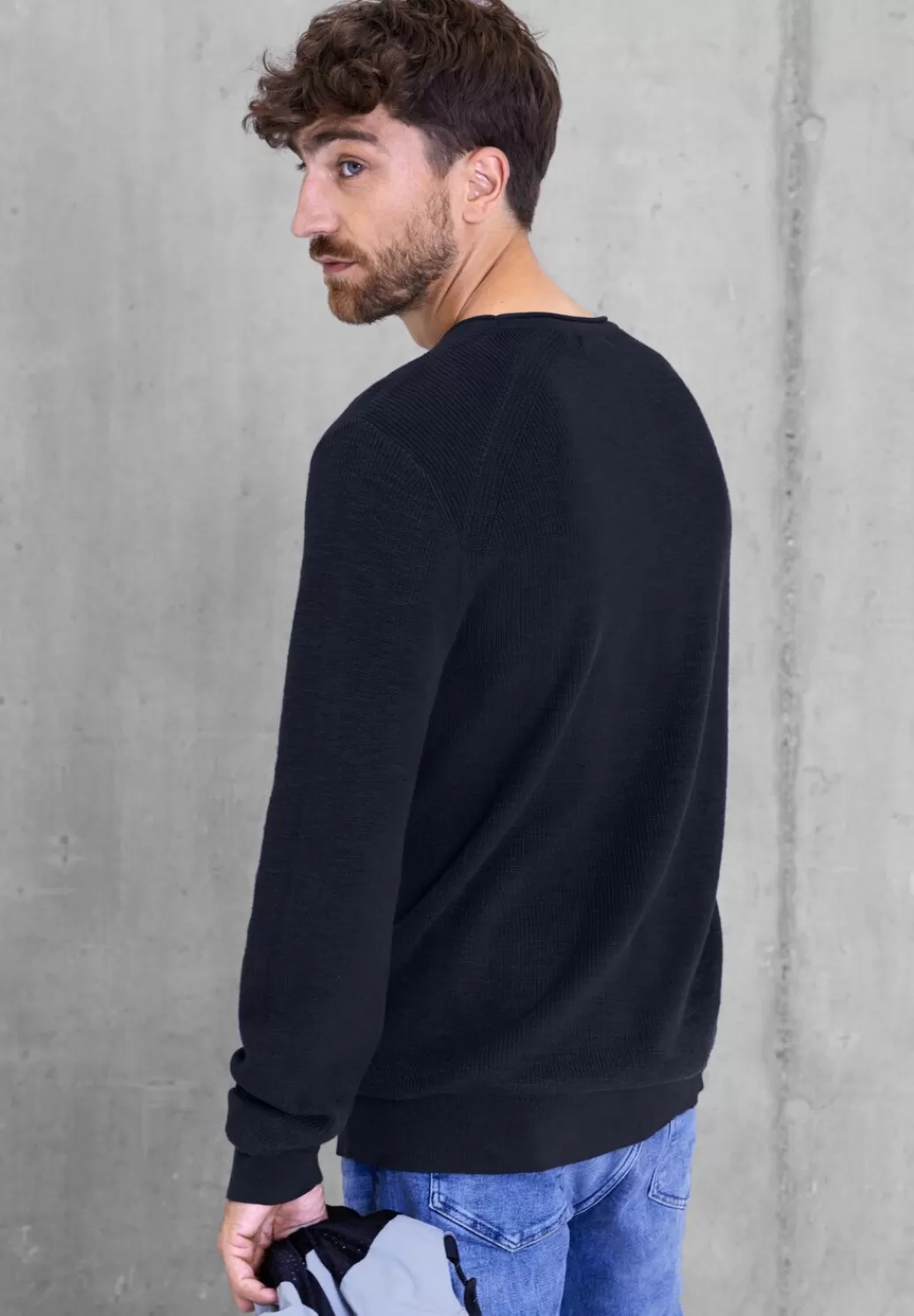 Street One Strickpullover In Unifarbe^Herren Pullover & Strickjacken