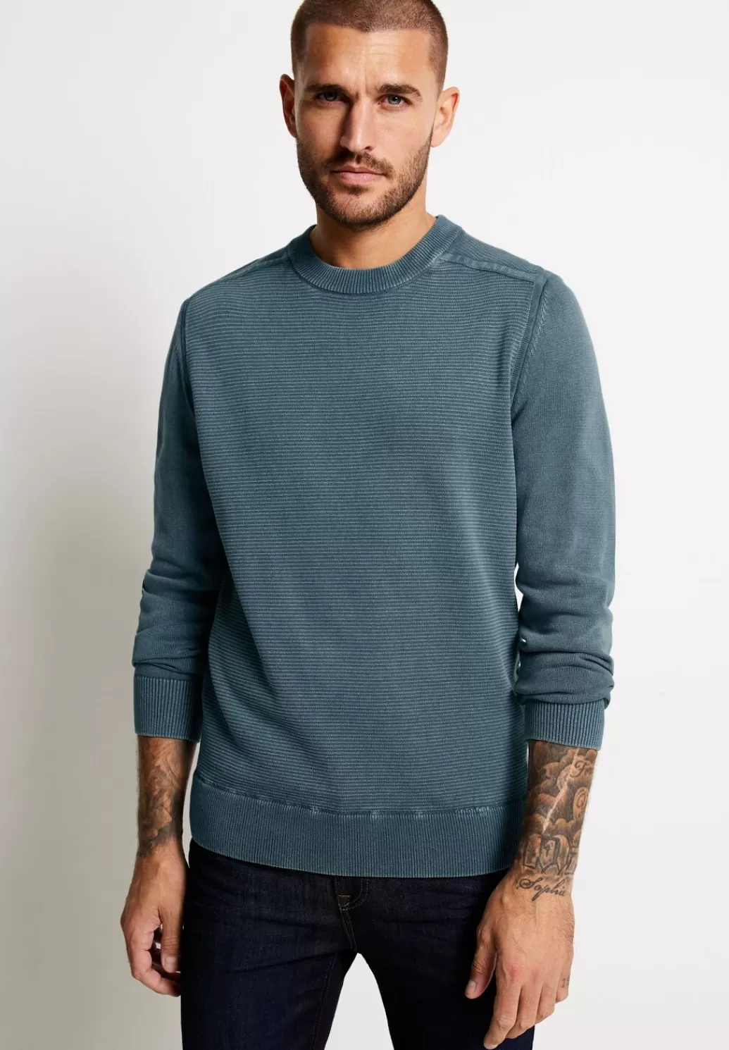 Street One Strickpullover Mit Struktur^Herren Pullover & Strickjacken