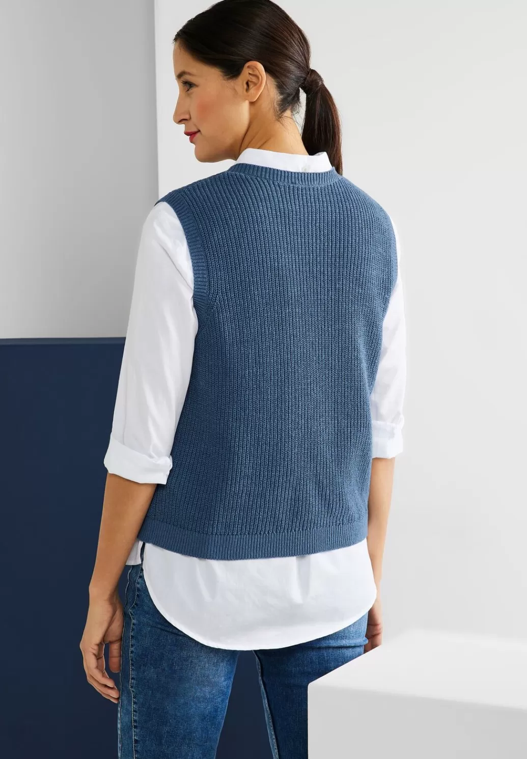 Street One Strickpullunder In Unifarbe^Damen Pullover