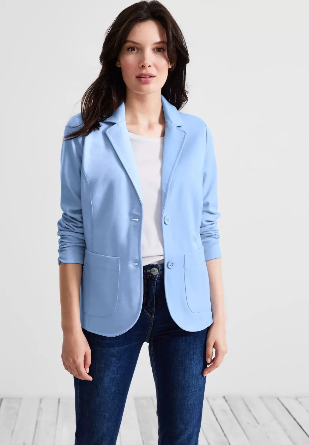 Street One Sweatblazer Mit Raffungen^Damen Blazer