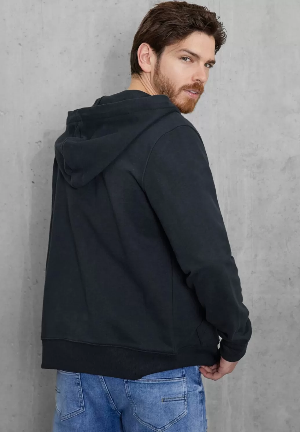 Street One Sweatjacke Mit Kapuze^Herren Sweat