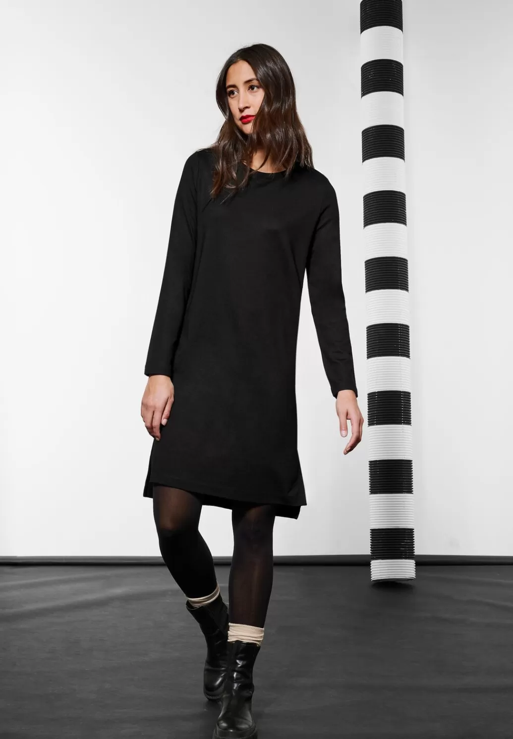 Street One Sweatkleid In Unifarbe^Damen Kleider