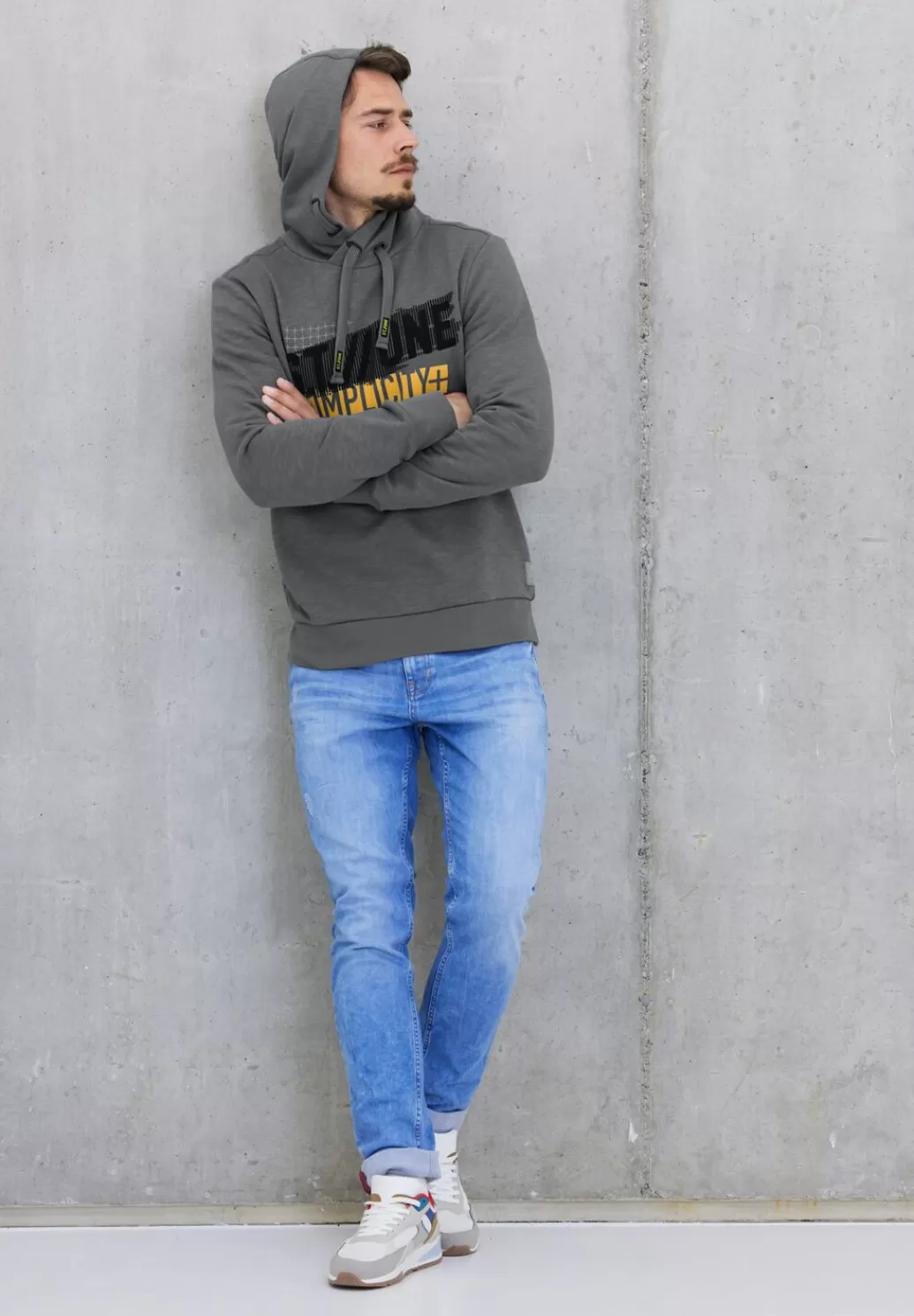 Street One Sweatshirt Mit Kapuze^Herren Sweat