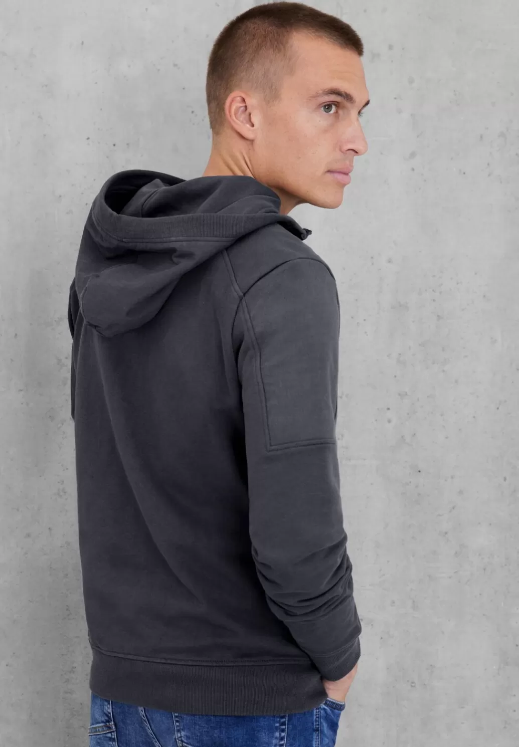 Street One Sweatshirtjacke Mit Kapuze^Herren Sweat