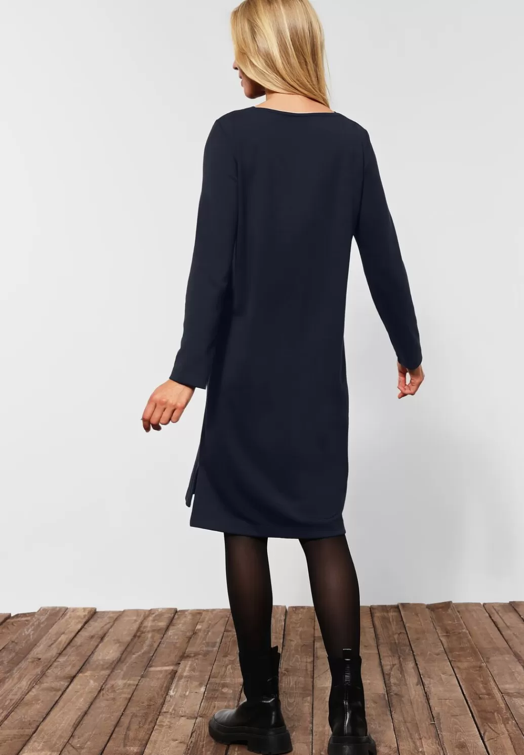 Street One Sweatshirtkleid In Unifarbe^Damen Kleider