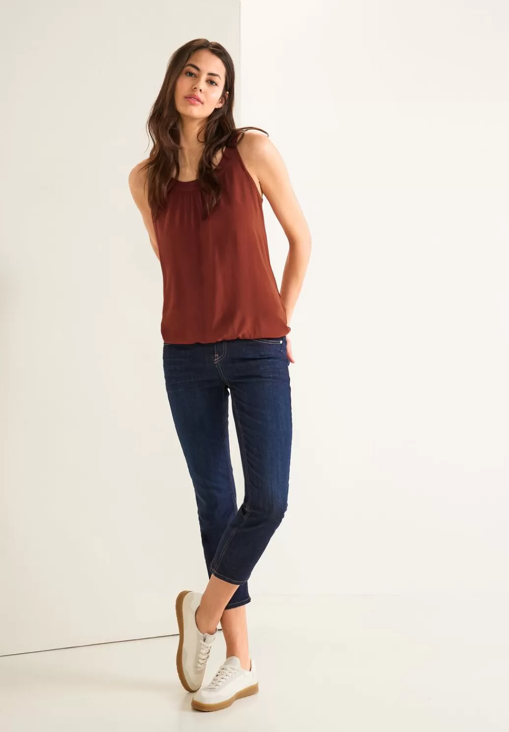 Street One Top Im Materialmix^Damen Tops