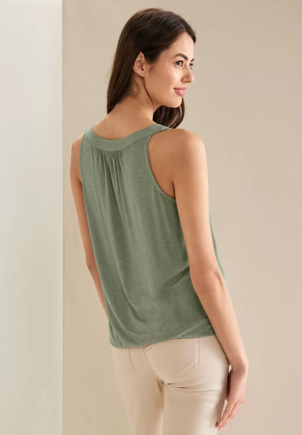 Street One Top Im Materialmix^Damen Tops