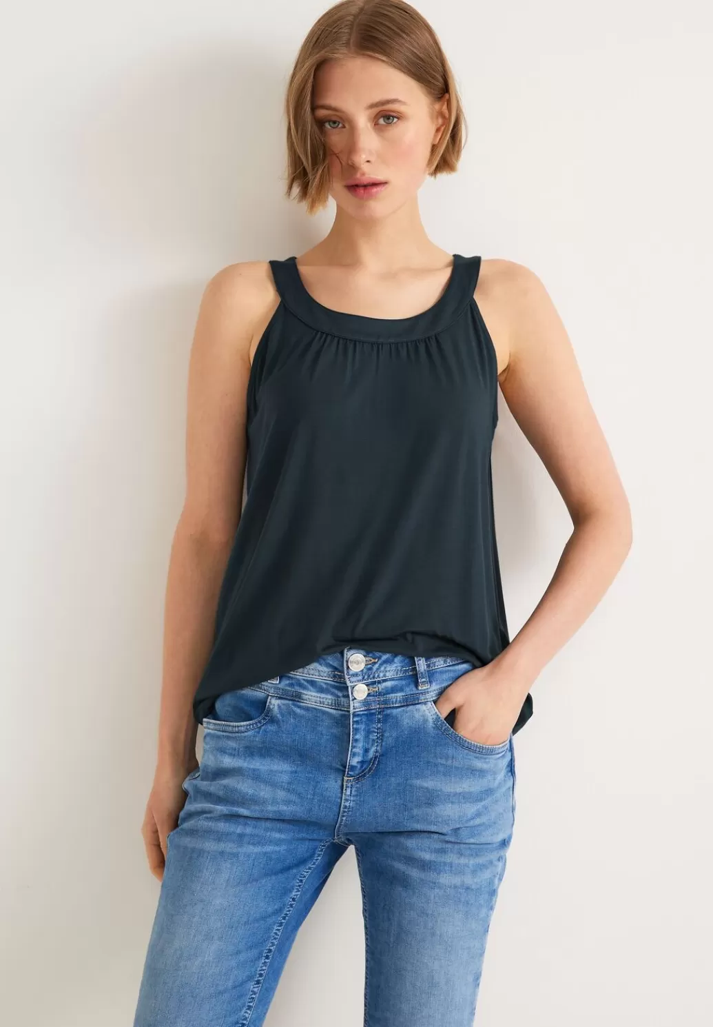 Street One Top In Unifarbe^Damen Tops