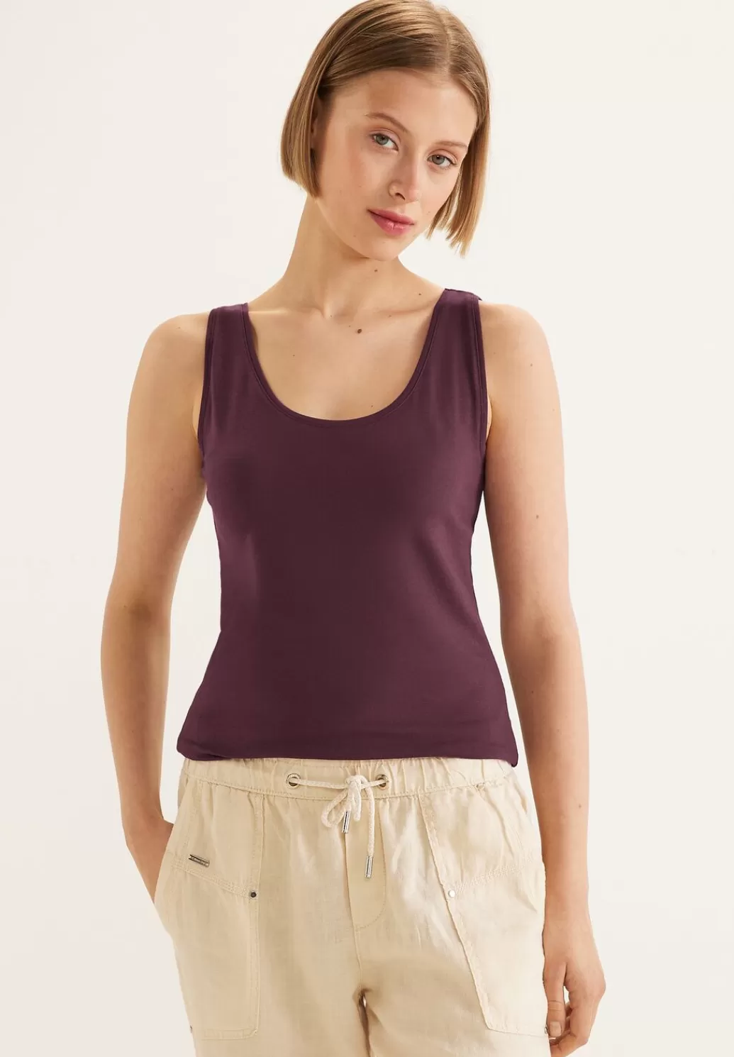 Street One Top In Unifarbe^Damen Tops