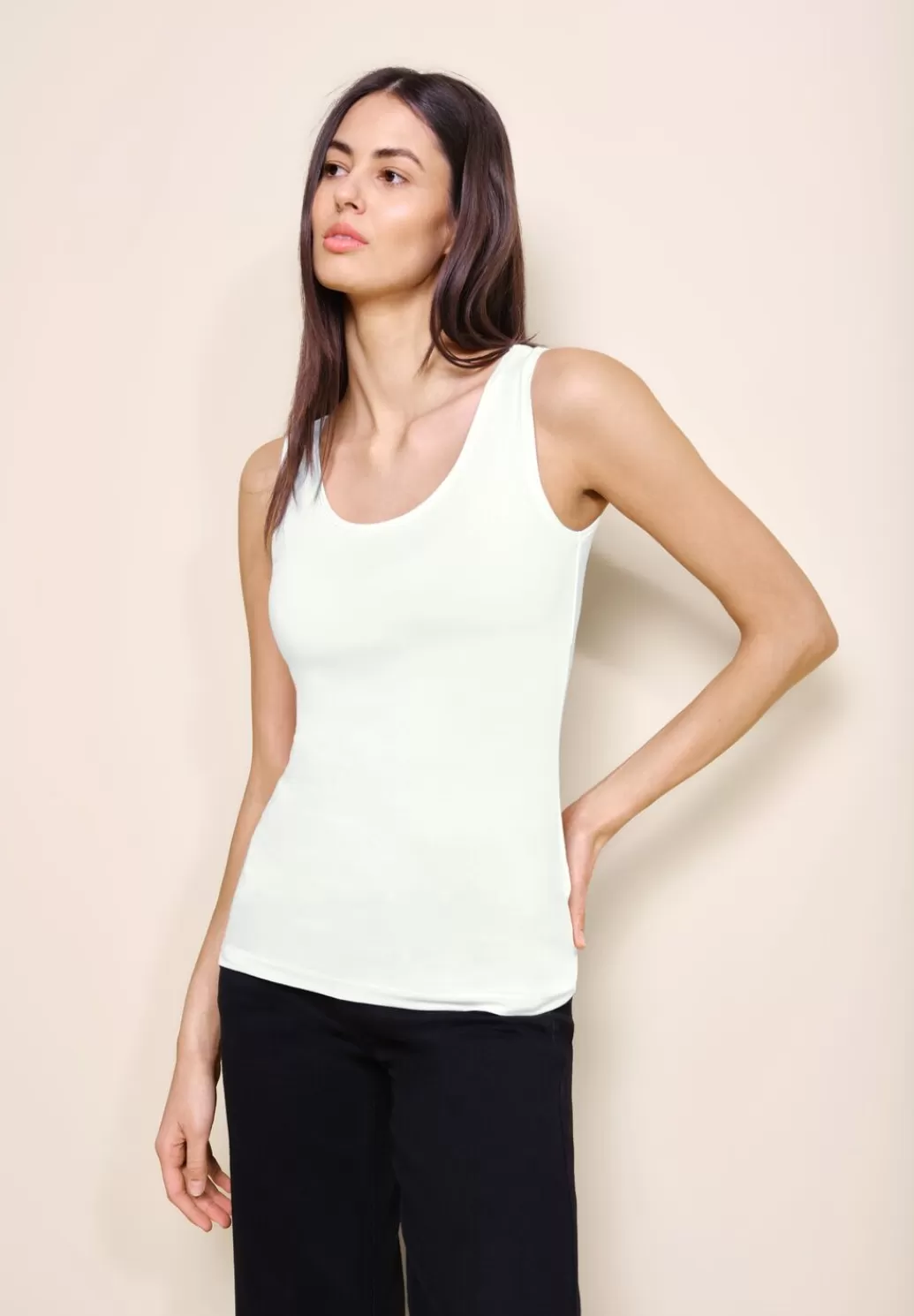 Street One Top In Unifarbe^Damen Tops